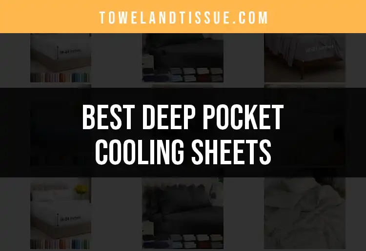 16 Deep Pocket Cooling Sheets for Restful Sleep